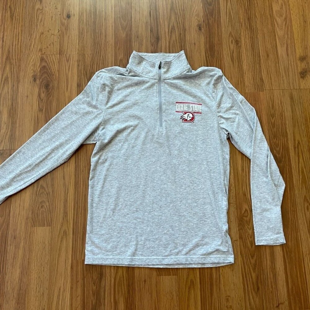 Dixie State Trailblazers NCAA CHAMPION Size Small Mid Layer Golf Sweatshirt!